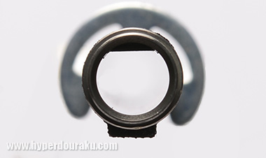 固定ホップアップ部の突起