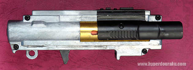 シリンダーにブローバック用の切り欠き