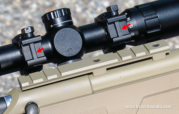 マウントベースは20mm規格