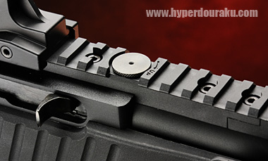 可変ホップアップの調節ダイアル