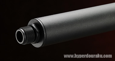 マズル部分はM14逆ネジ仕様