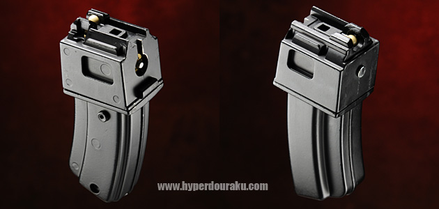 マガジンは亜鉛ダイキャスト製