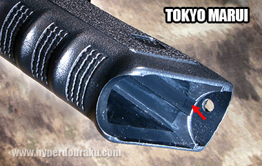 グリップ内のスリット