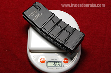 マガジン単体重量は426g