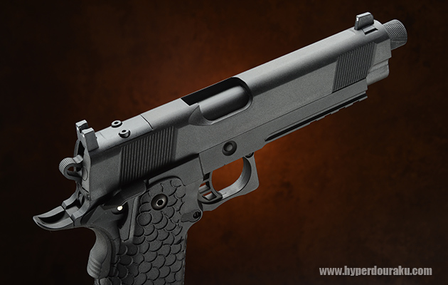 スライド前後に入ったセレーション