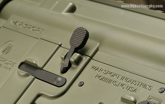 ボルトリリースレバー