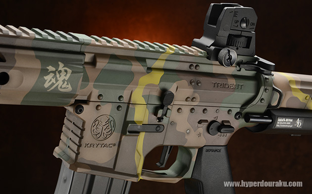 レシーバー、ハンドガード共にアルミ製