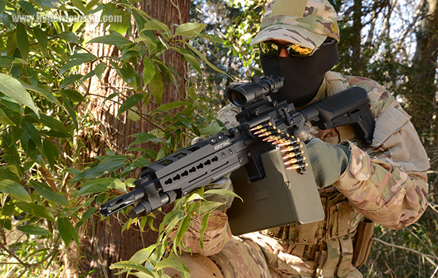 TRIDENT LMG ENHANCED 実射テスト