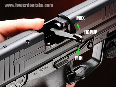 可変ホップアップ機能