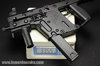 実測重量は3,355g