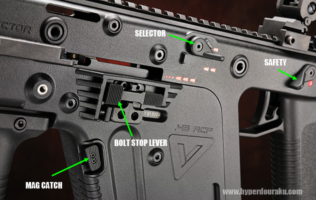 クリスベクター 左側面