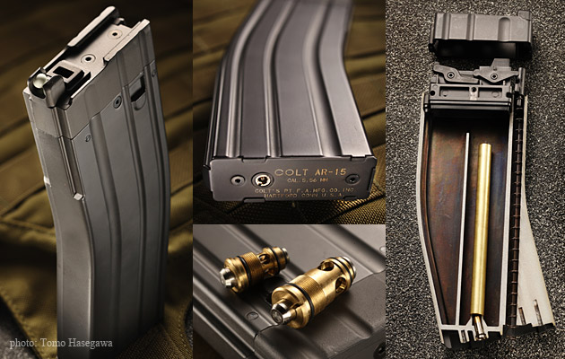 マガジンは亜鉛ダイキャスト製