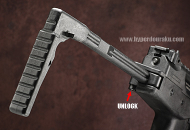 ストックを伸ばした状態