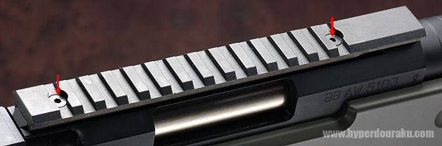 レシーバートップ　20mmレール