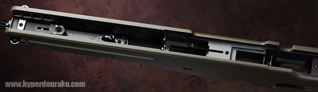 レシーバーとストックを分割