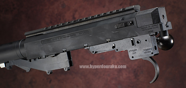 レシーバー　トリガー調節可能