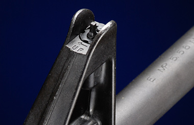 角断面のフロントサイトピン