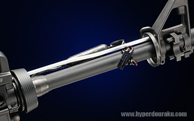 M4カービン ハンドガード上下を取り外し