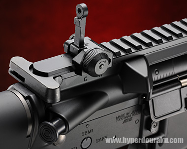 フリップアップ・アイアンサイト