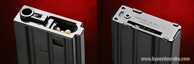 300連のゼンマイ給弾式のマガジン