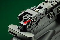 フリップアップ式のサイト