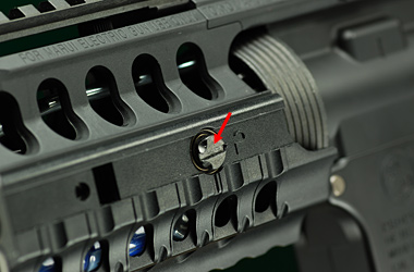 ハンドガード ロックピン