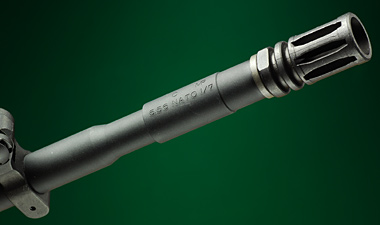 アルミ製のアウターバレル