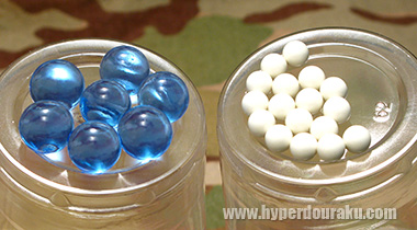 ６mmBB弾との比較