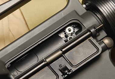 ホップアップ調節用のダイヤル