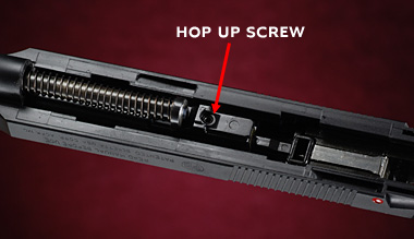 ホップアップ調節用のイモネジ