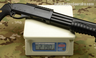 実測重量は2190g