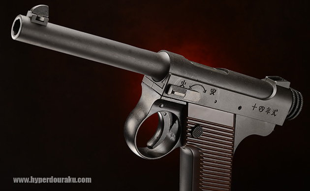 細身ですらりと伸びたバレル