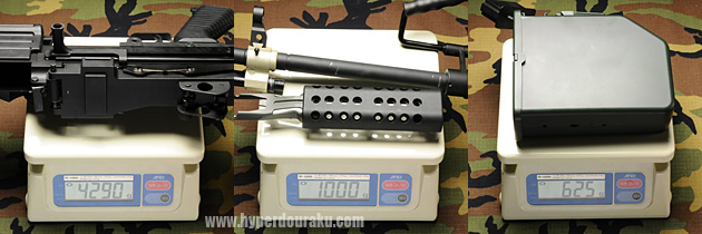 実測重量は5,810g