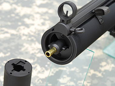 サイレンサーを90度回転