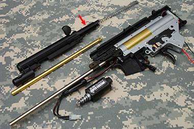 バレル交換のためSD6を分解