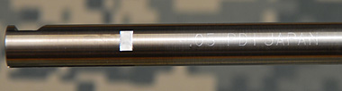 バレル側面には.05 PDI JAPAN