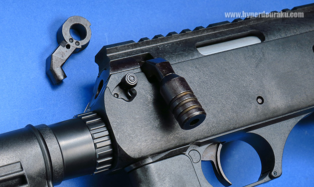 コッキングハンドルの組み替え(左利き用)