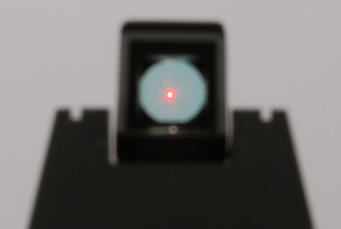 ドットサイトを覗いた感じ