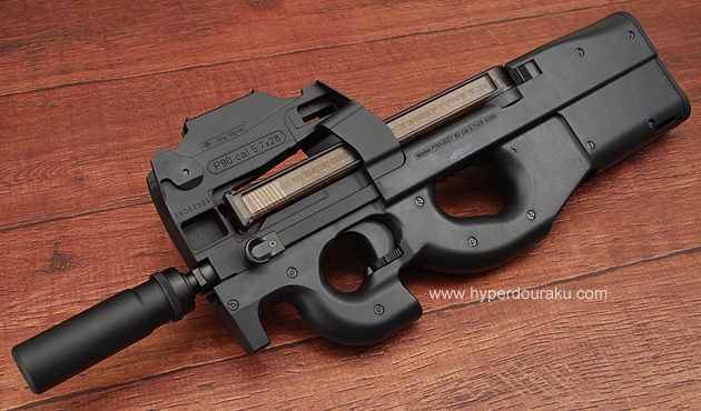 プロサイレンサーのショートタイプを装着