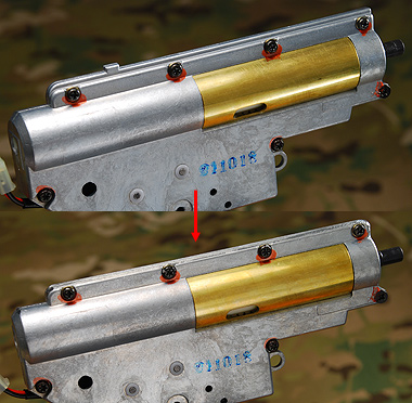 メカボックスの加工