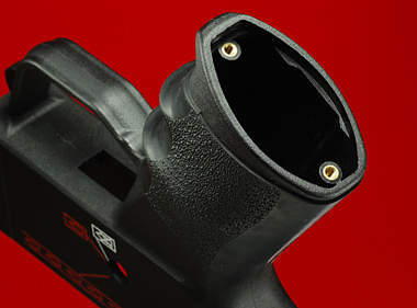 グリップのネジ部分は真鍮インサート