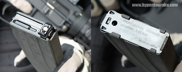 純正マガジンの装弾数は120発