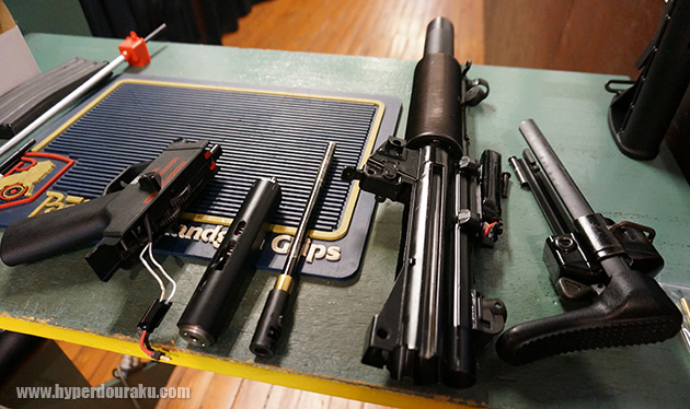 MP5もテイクダウン可能