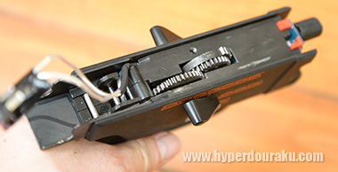 MP5のギアボックス