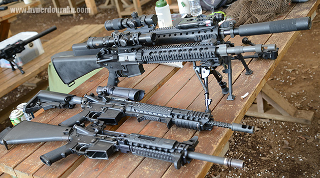 A2固定ストックを装着したトレポン