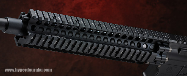 ダニエルディフェンス社正式契約の10インチ/ライトレイル