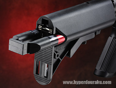 SOPMODバッテリーを装着