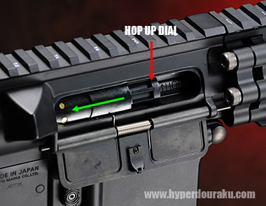 可変ホップアップダイアル