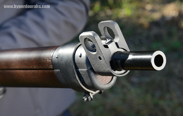 フロントサイトとマズル