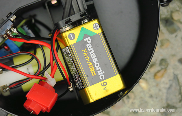 006P形電池(別売)を使用